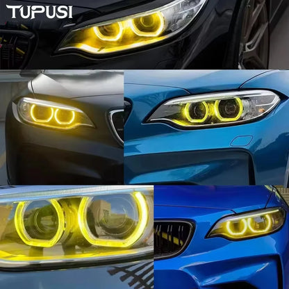 Yellow Angel Eyes DRL Board Modules For BMW 2 Series F23 F22 M2 M235i M235iX M240i M240iX Xenon 2014-2017