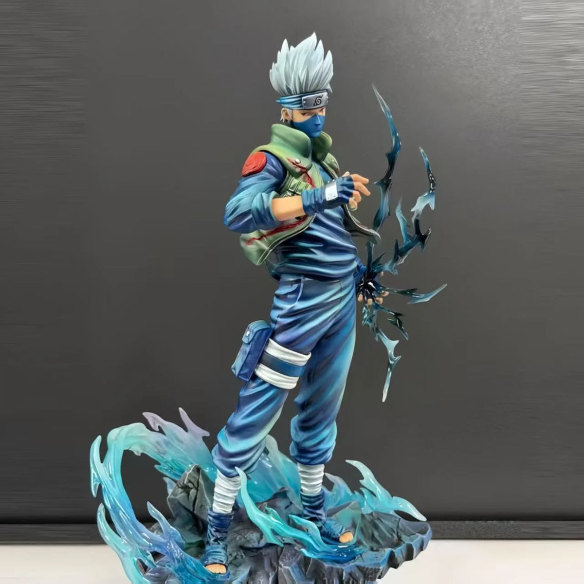 22cm Naruto Anime Action Figure - Hatake Kakashi PVC Model Toy Statue Desk Ornament Collection Gift for Birthday