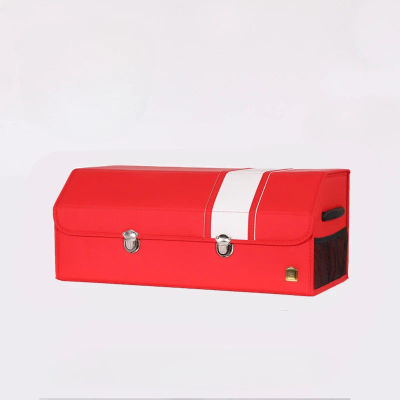 Collapsible Car Storage Container - Practical and Durable Car Trunk Accessory Trunk Box / Bag Organizer Storage Box