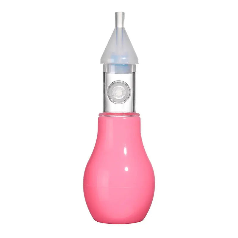 Silicone Baby Nasal Aspirator Suction Pump Infant Nose Cleaner Children Kids Soothing Nose Cleaning Device Nasal Cleaning Tools