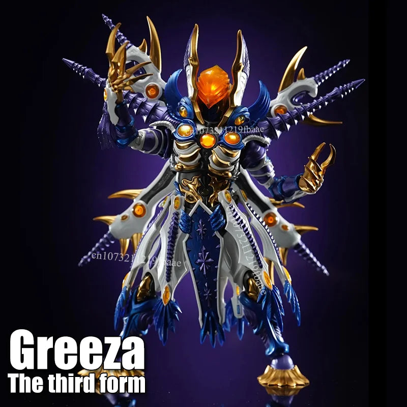 In Stock Genuine Keeppley Greeza The Third Form Action Figure Ultraman Toy Assembly Model Kit ULTRA KAIJU With Light Doll Gifts