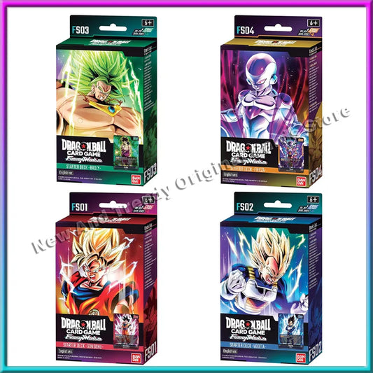 Limited Sale Original Bandai Dragon Ball Super TCG: Fusion Wo  Rld Starter Deck FS01 FS02 FS03 FS04 Card Game Collectible Gift