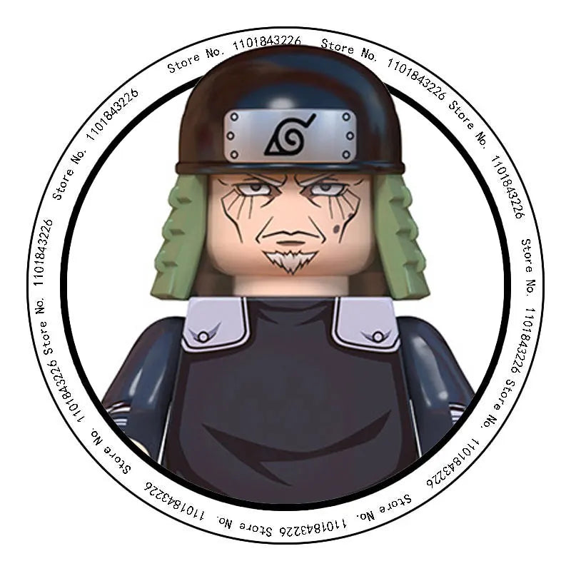 WM6152 Naruto Building Blocks Ootutuki Momoshiki Mitsuki Gaara Namikaze Minato Tobirama Action Figure Accessories For Kids