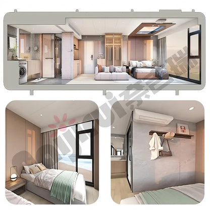 YG Customized Capsule Home Apple Cabin Capsule House 20/30/40FT Expandable Container House Tiny House Prefabricated Home