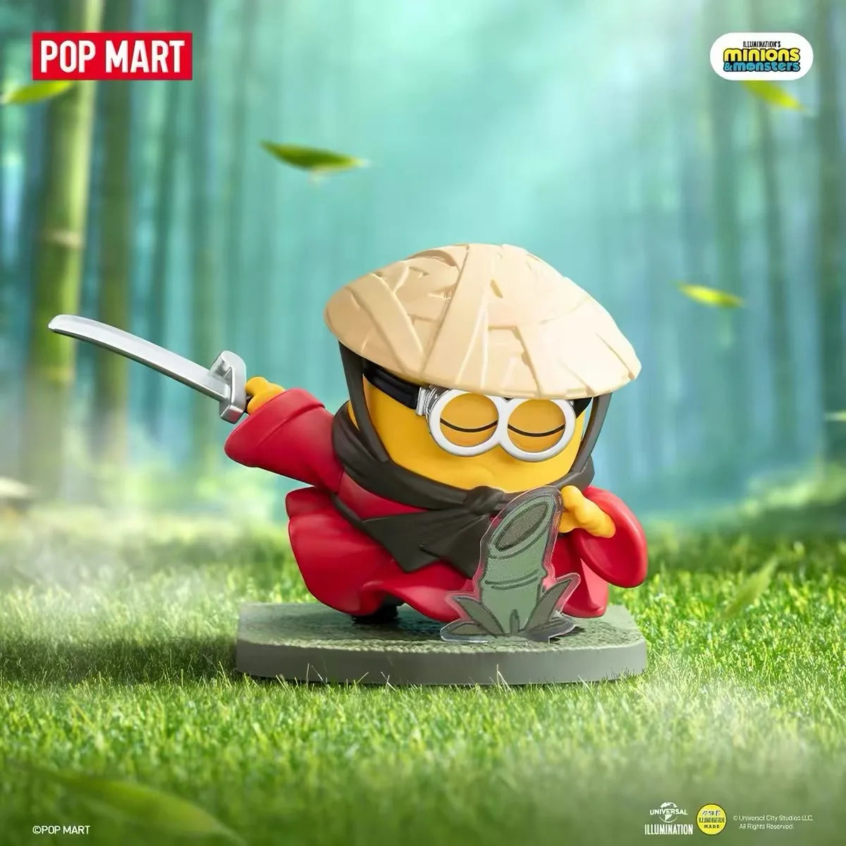 POP MART ILLUMINATION'S Minions Monsters Series Trendy Mystery Box Anime Action Figure Blind Random Box Toys Model Ornament Doll