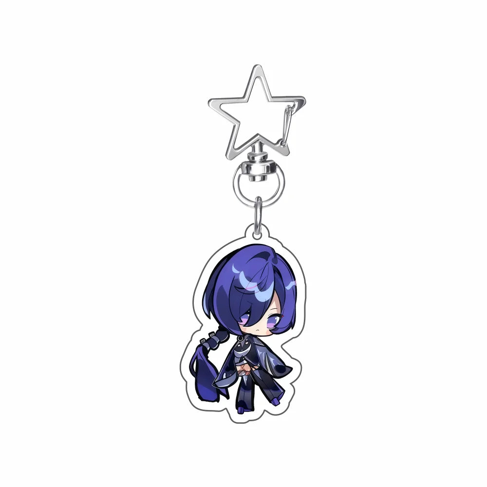 New Hot Game Zenless Zone Zero Keychains Pendant Car Ellen Joe Seth Lowell Jane Doe Von Lycaon Nicole Fans cosplay Gifts