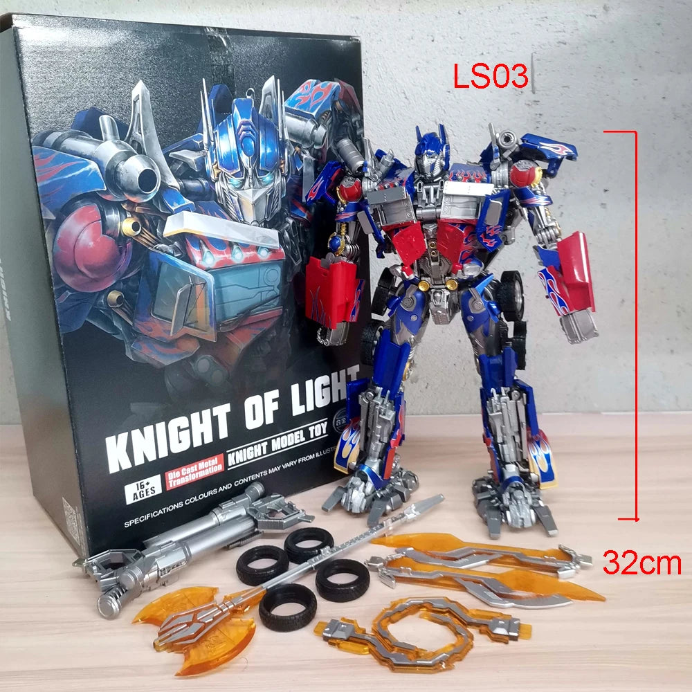 BMB LS03 Transformation Toys Robot  OP Commander LS03F Deformation Action Figurine
