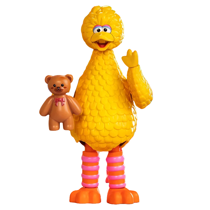 BLOKEES Sesame Street Block Doll Magic Edition Can Pose and Be Used As A Desktop Decoration To Give Friends Birthday Gifts