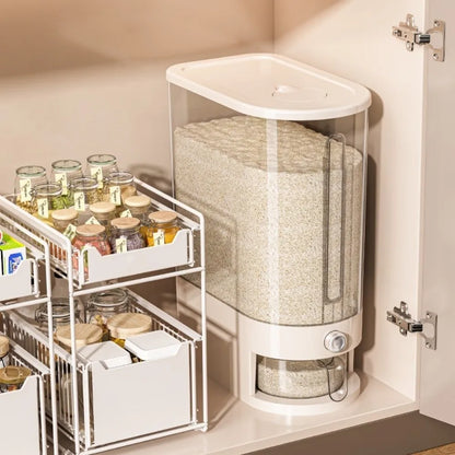 New Insect-proof Rice Storage Container 5/10KG Moisture Proof Dry Food Dispenser Rice Sealed Box Pantry Organization
