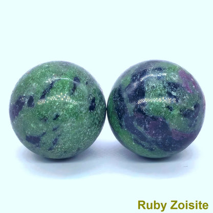 25mm Natural Stone Sphere Healing Crystal Magic Ball Amethyst Rose Quartz feng shui Collectibles energy balance Home Decor