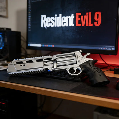 Resident Evil Requiem Leon Kennedy 3D Printed Gun GK Model Collectible Horror Game Peripheral Desktop Display Prop Toy Gift