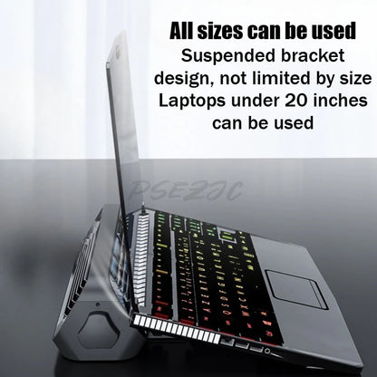 Turbine Laptop Radiator Computer Cooling Base Laptop Stand Universal for Mobile Phones and Tablets