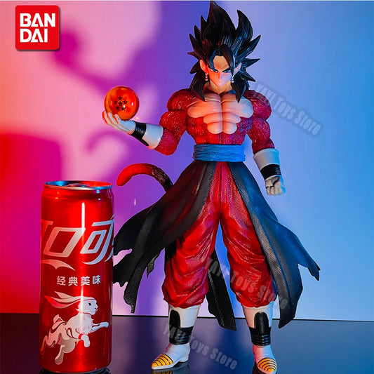 29cm Anime Dragon Ball Gogeta Ssj4 Figure Super Saiyan 4 Son Goku Vegeta Figurine PVC Action Figures Model Toy