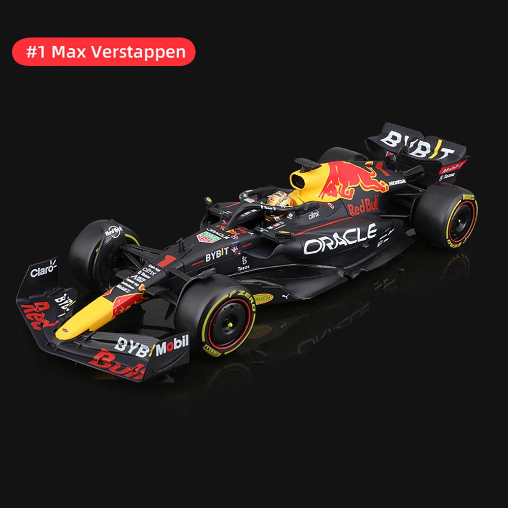 Bburago 1:24 2022~2025 F1 serie various style Mercedes-AMG W15 #44Hamilton #63George  Alloy Car Model Ferrari Red Bull McLaren