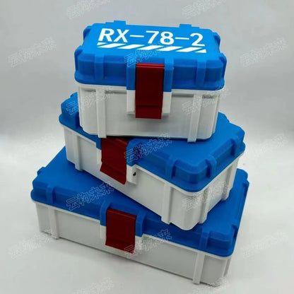 Gundam Original RX-78 Model Tool Unicorn Storage Box Stationery Pencil Case Pliers Tool Box Storage Box