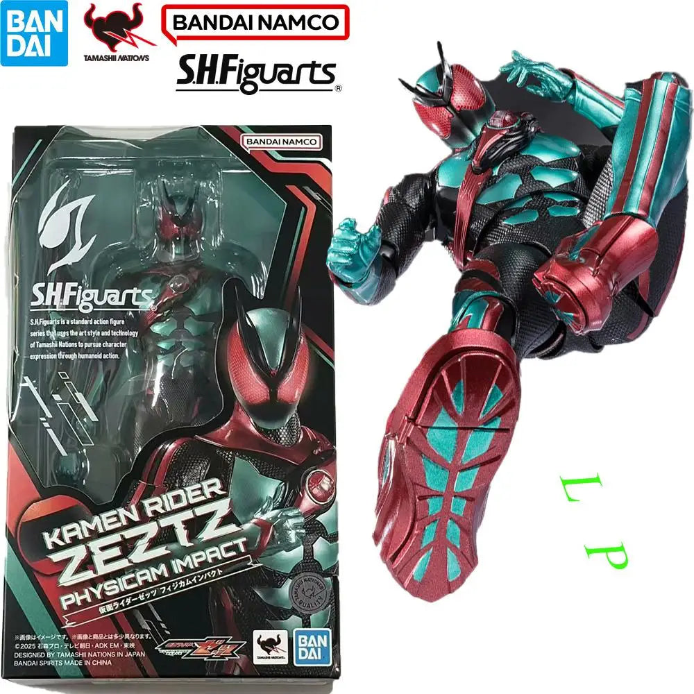 In Stock Original BANDAI S.H.Figuarts KAMEN RIDER ZEZTZ PHYSICAM IMPACT Anime Model Action Figure Genuine Boxed Toy