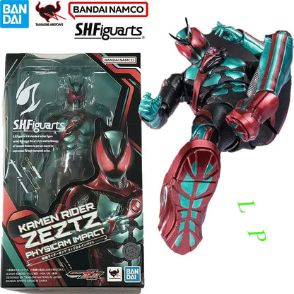 In Stock Original BANDAI S.H.Figuarts KAMEN RIDER ZEZTZ PHYSICAM IMPACT Anime Model Action Figure Genuine Boxed Toy
