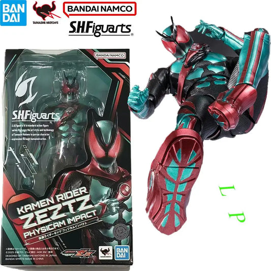 In Stock Original BANDAI S.H.Figuarts KAMEN RIDER ZEZTZ PHYSICAM IMPACT Anime Model Action Figure Genuine Boxed Toy
