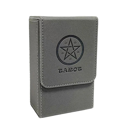 Minimalist Portable Pu Material Card Storage Box Water Proof Dust Proof For Board Game Cards And Collectible Sets
