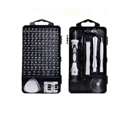 Best-selling screwdriver kit - 115-piece set of heads, tool set, multi-functional screwdriver, precision screwdriver set