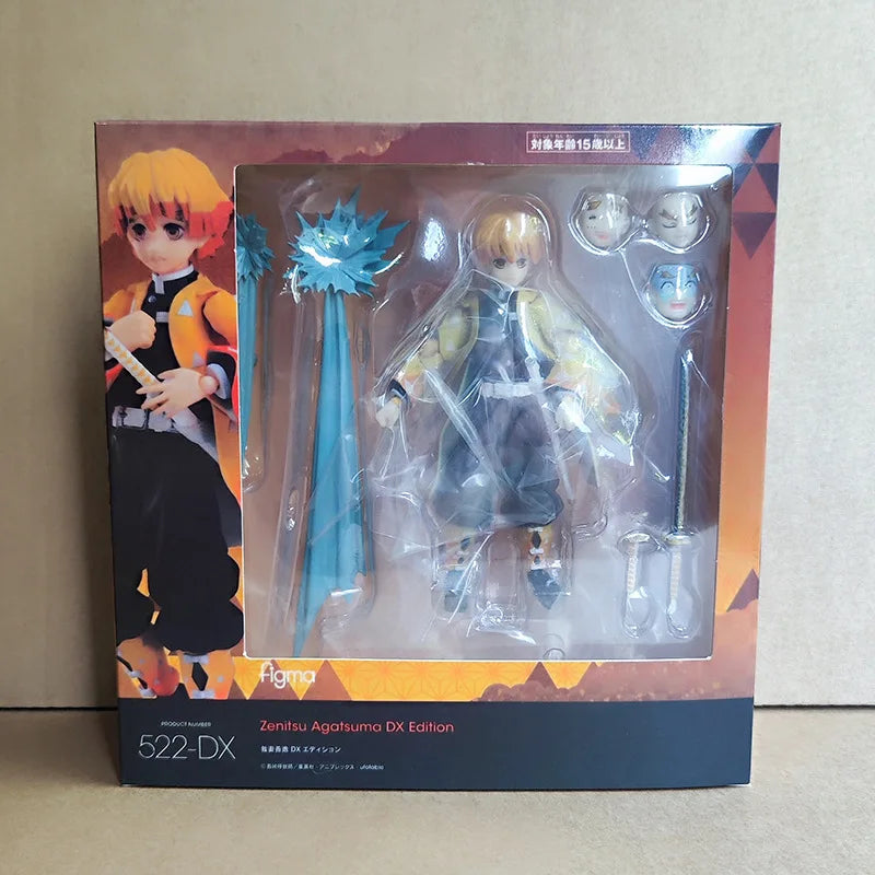 Figma DemonSlayer Articulated Action Figures Tanjiro Kamado Nezuko Zenitsu Kyojuro Rengoku Collectible Anime Model Fans hot Gift