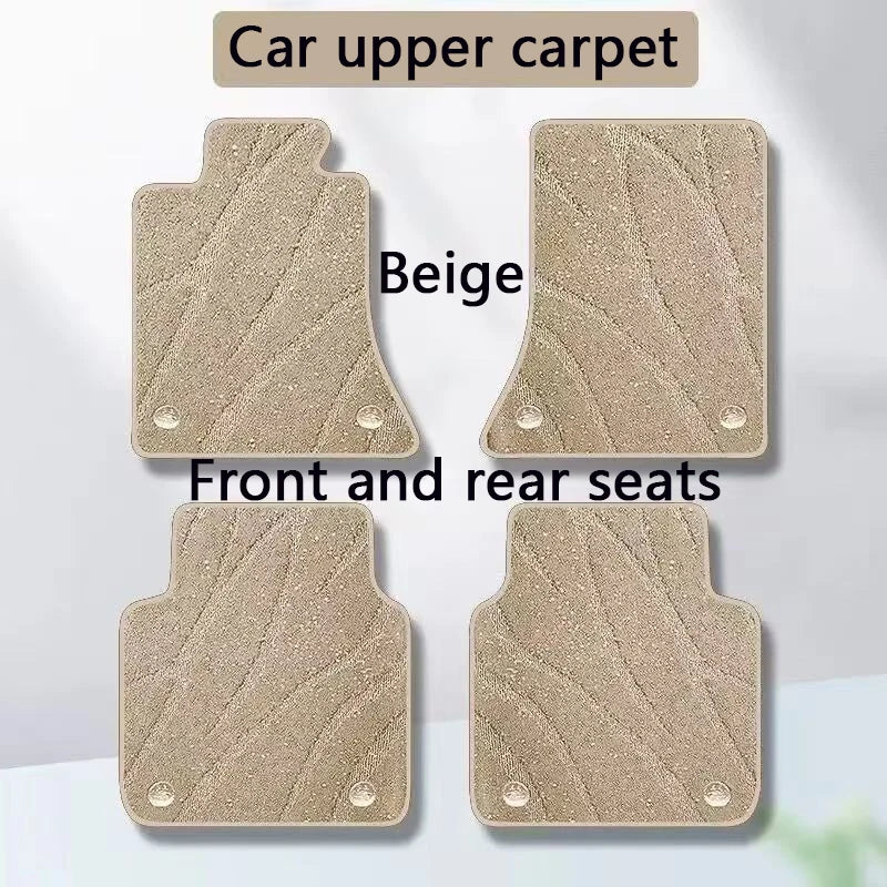 Custom Car Floor Mat for Porsche Macan 2014-2026 Interior Accessories Artificial