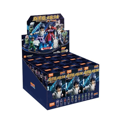 Blokees War 4th Edition Building Blocks Hatake Kakashi Uchiha Madara Uchiha Sasuke Action Figure Collectible Toy