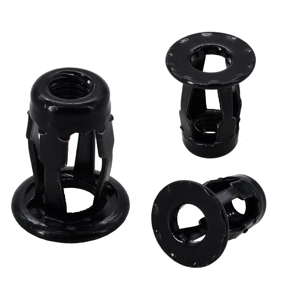 M4 M5 M6 Petal Rivet Nuts Carbon Steel Molly Jack Nut License Plate Fixing Metal Panel Clamp Lock Rivnut Screw Nut Kit Nutsert
