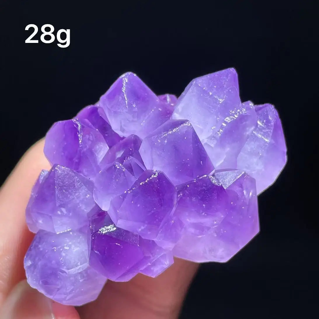 100% Natural Amethyst Flower Clusters, Raw Stones, Mineral Specimens from Madagascar