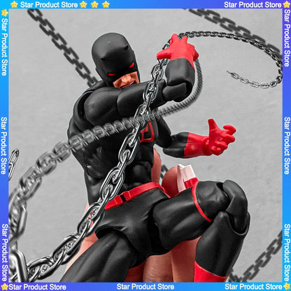 Ct Toys Mafex 223 Daredevil Black Action Figure Shf Comic Version Anime Figurine Statue Model Toys Gifts In Stock