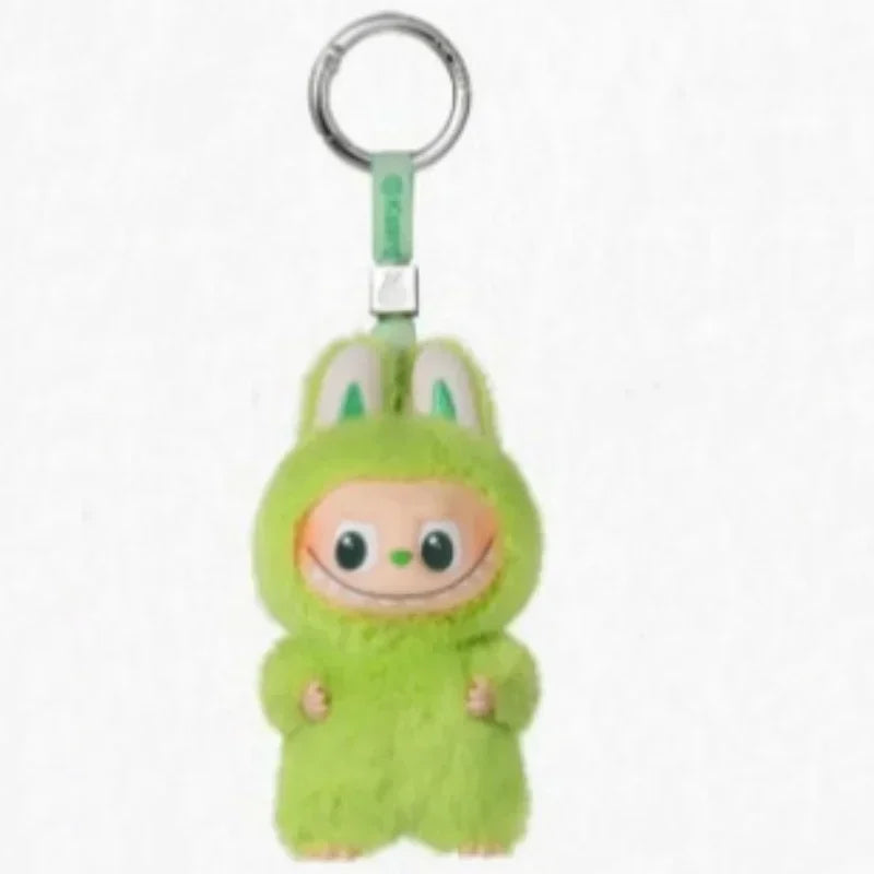 Genuine Pop Mart Pin For Love Labubu V4 The Monsters Blind Box Cute Keychain Christmas Mystery Gift