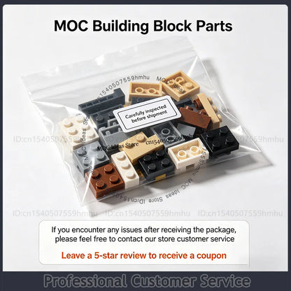 Ma5d Rifle MOC Building Block DIY Assembly Set Model Technology Bricks Interstellar Military Series DIY Toys Gifts
