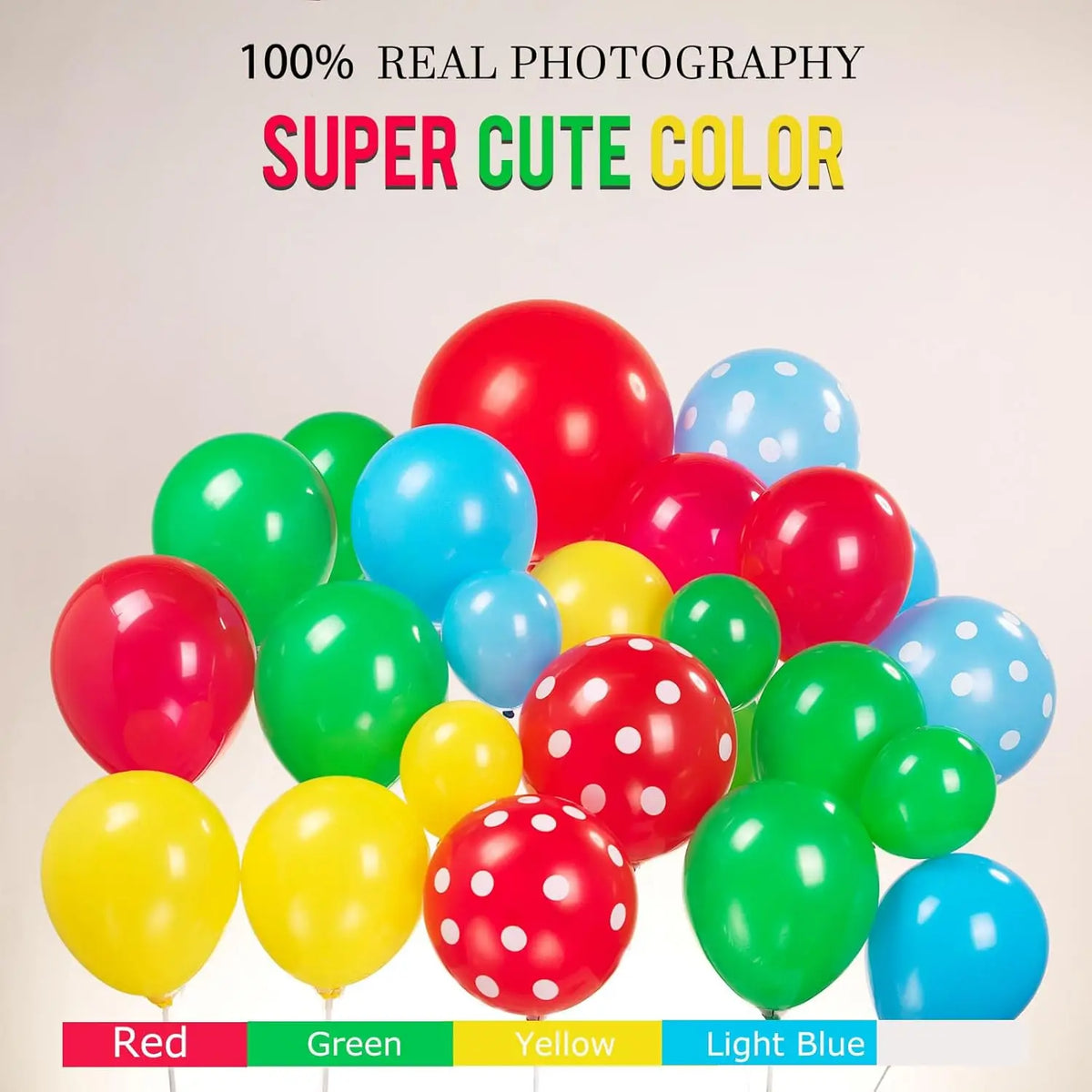 Red Blue Green Yellow Cloud Mushroom Star Balloons Arch Kit for Cartoon Video Game Super Bros Birthday Inspired Party Decoration
