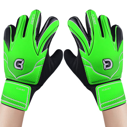 1 pair Non-Slip Soccer Goalie Gloves with Double Wrist Protection