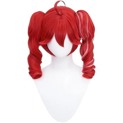 Kasane Teto Cosplay Costume Kasane Teto Uniform Kasane Teto Costumes Masquerade Women Costume and Wig
