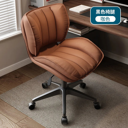 Lumbar Cushion Design Office Chair Luxairy Designer Relaxing Rolling Office Chair Stool Swivel Sillas De Oficina Home Furniture