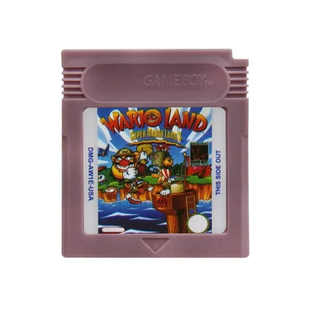 -New GBC 16 Bit Game Video Game Cartridge Console16 Bit Game Card Wario Land Donkey Kong Wario Land 2 Yoshi for GBC/GBA Mario