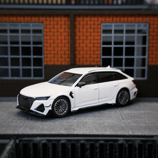 MGT 1/64 RS6 ABT Alloy Diecast Model Car Collection Toy Station Vehicle Gift For Adults （Without  packaging）
