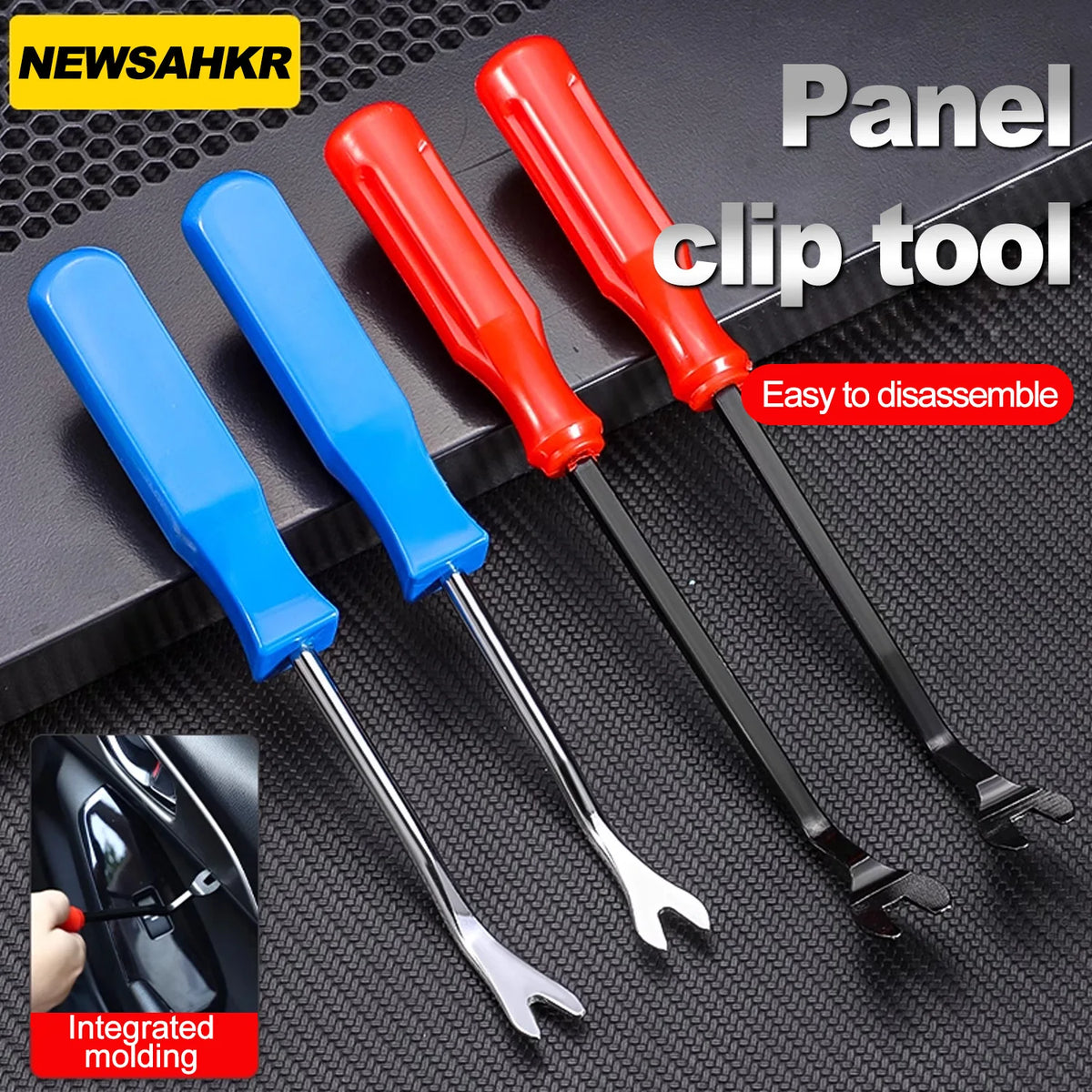 Portable Car Panel Removal Tool Kit Nail Puller Radio Audio Door Pry Repair Clip Trim Dash Removal Installer Hand Tool