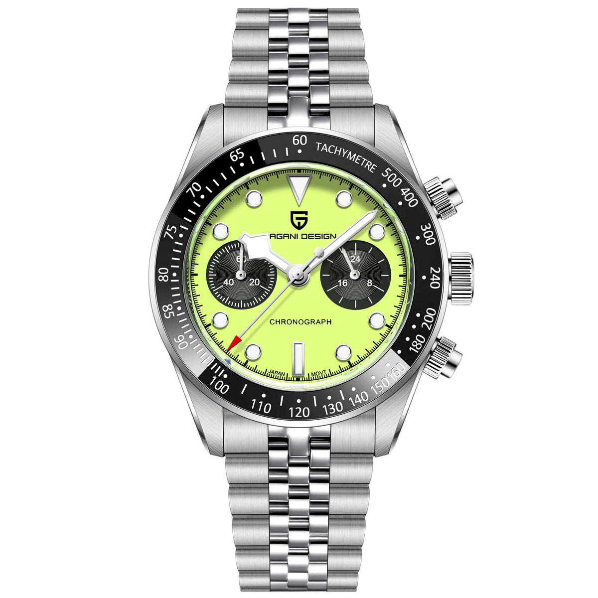 New Pink Panda Men's Watches PAGANI DESIGN Luxury Quartz Chronograph Waterproof AR Sapphire Mirror Watch For Men Luminous 2026