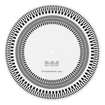 Professional LP Vinyl Record Pickup Calibration Plate Turntable Strobe Disc Speed Detection Gauge Adjust Tool For Record Player