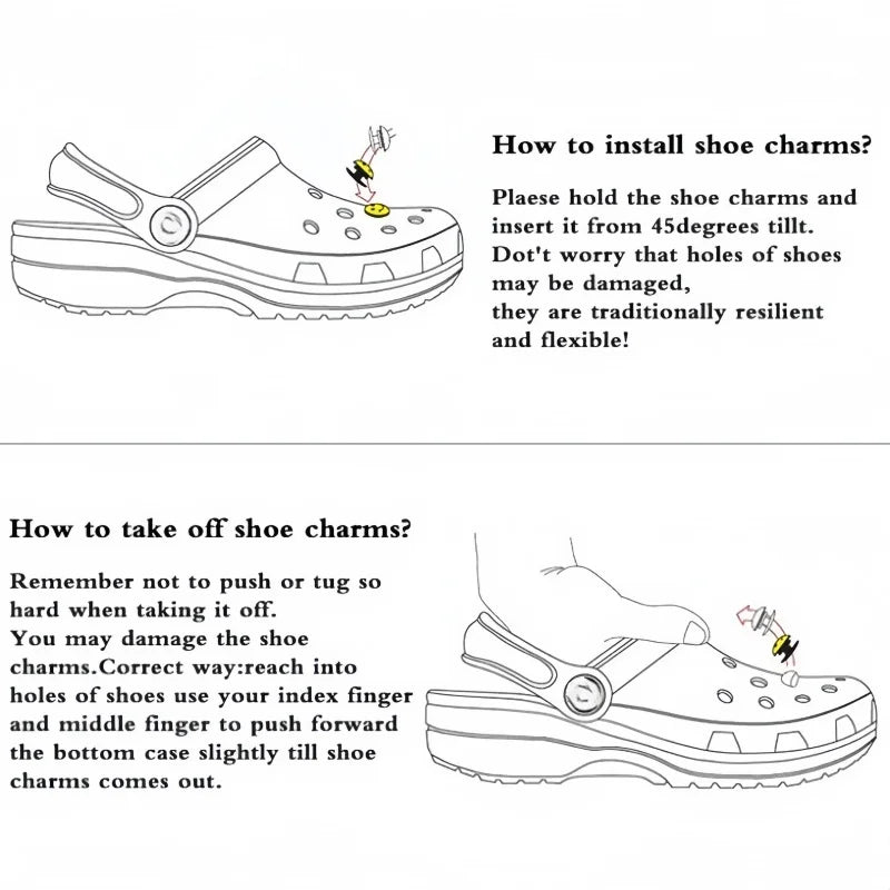 27PCS/set Pokemon Shoe Charms Cute Cartoon  For Clogs Sandals Bag Funny Shoe Accessories Party Gifts For Women Men