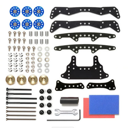 Tamiya Four-Wheel Drive Vehicle VZ Chassis Self-Made Upgrade And Modification Kit for Model Enthusiasts