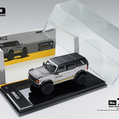 GCD 1:64 Ford Mustang Darwin PRO AIR FORCE Die Casting Alloy Car Model Desktop Ornament Collection Souvenir.