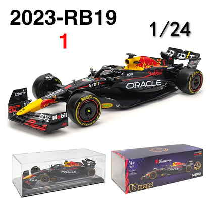 Bburago 1:24 2022~2025 F1 serie various style Mercedes-AMG W15 #44Hamilton #63George  Alloy Car Model Ferrari Red Bull McLaren