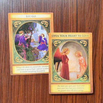 4.72x3.43inch Archangel Gabriel Oracle Cards - 44-Card , English Edition, Boxed with