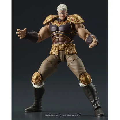 Original DIG DIGACTION Fist of The North Star Raoh Raou Black King Set Action Figure Model Toy Ornament