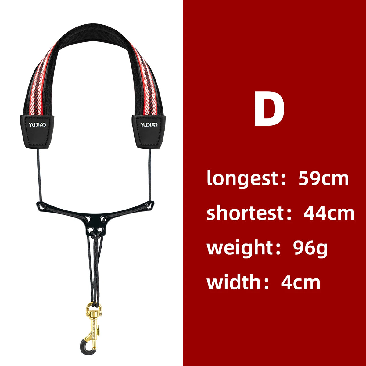 New Model Tenor Saxophone Neck Strap, Electric Wind Instrument Strap, Pressure-Reducing Strap for Adults and Children