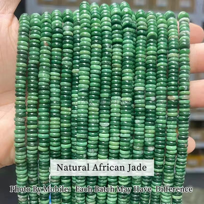 6x2mm Natural Stone Amethyst Pink Quartz Flat Rondelle Bead Smooth Loose Bead for Jewelry Making DIY Bracelet Necklace Accessory