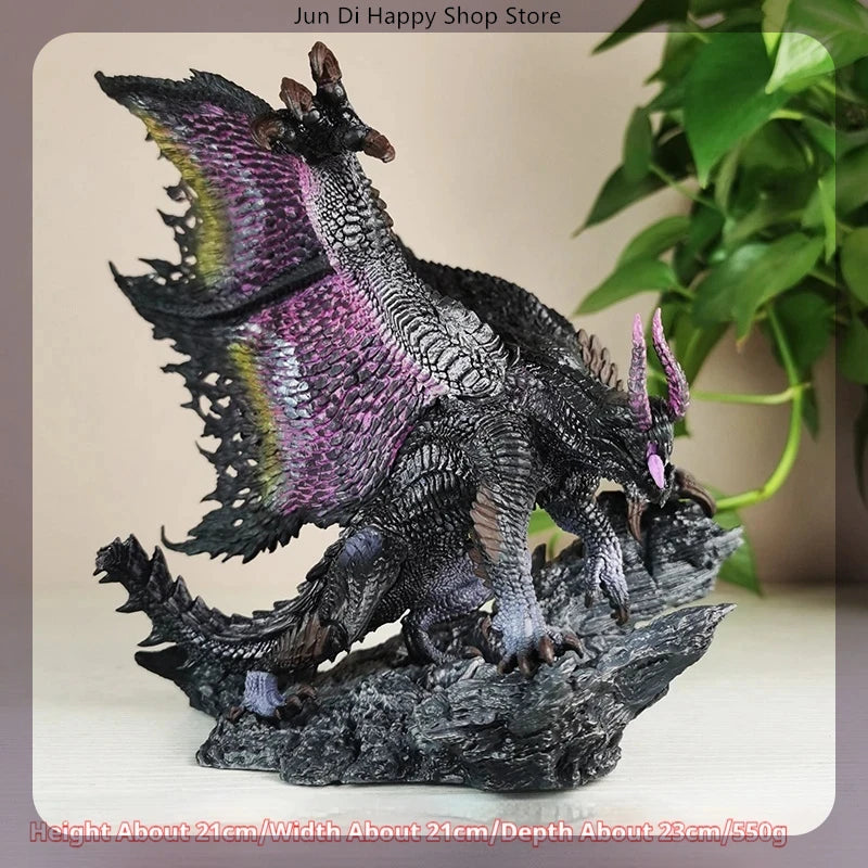 18cm Monster Hunter World Gore Magala Game Figure Model Statue Boys Collection Desktop Decoration Ornament Lights Toys Gifts